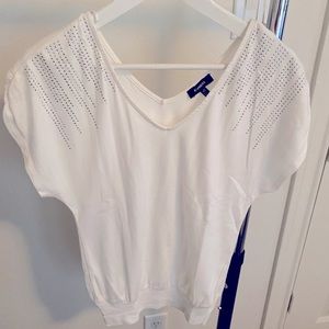 Express White Women Top XS